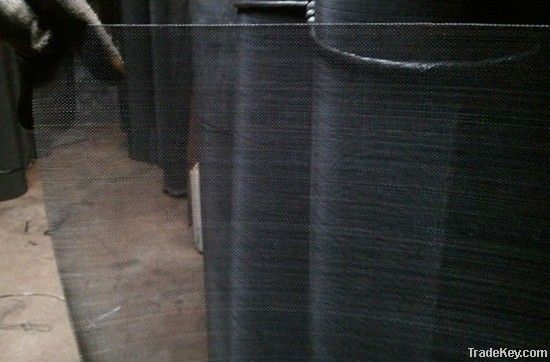 Black wire cloth