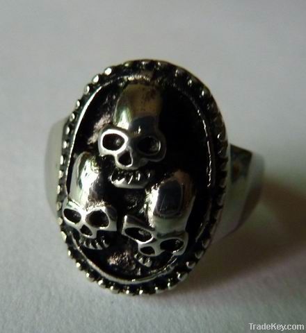 Skull Stainless steel Rings