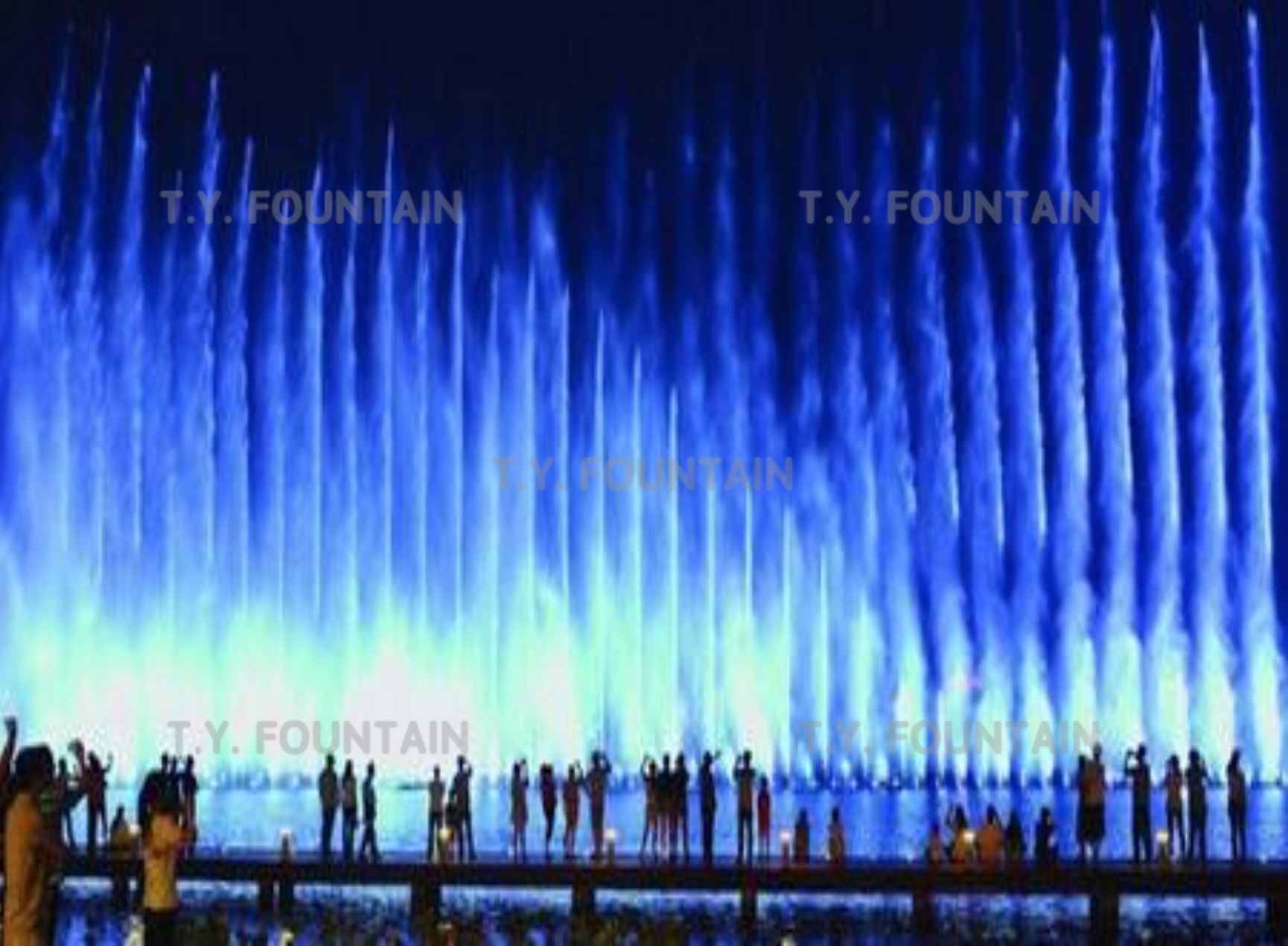 High jet fountain/Air explosion fountain