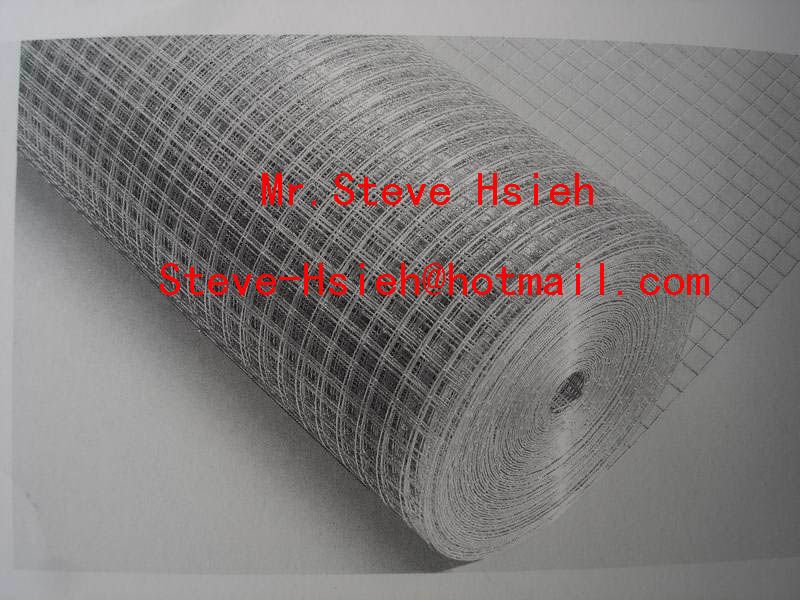 Galvanized welded wire mesh