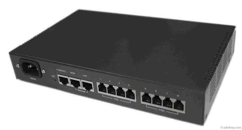 Enterprise Access VoIP Gateway 8 FXS FXO