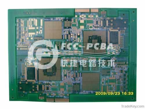 1.0mm 10 layers FR4 PCBs