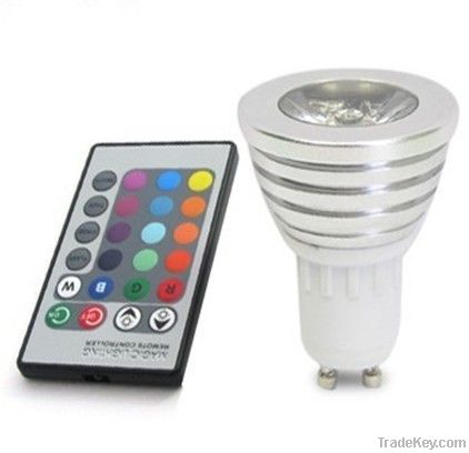 Remote Control LED Bulb Lamp 16 Color Spot