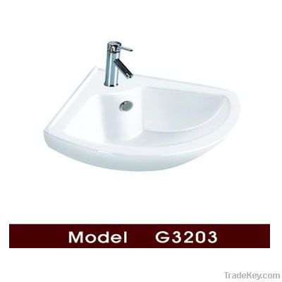 wall hung basin