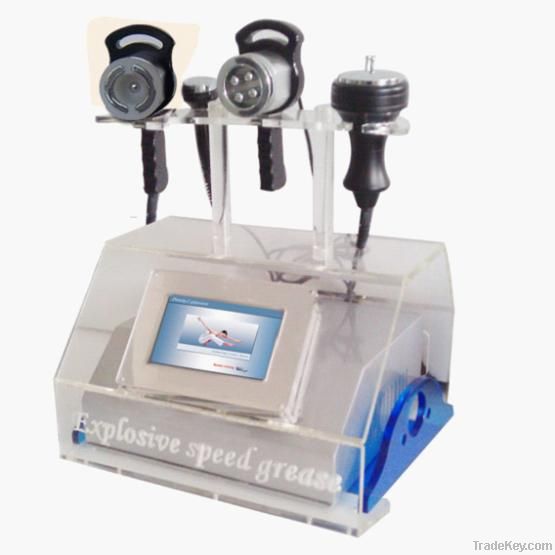 Tripolar Bipolar RF Ultrasonic Liposuction Cavitation Beauty Machine