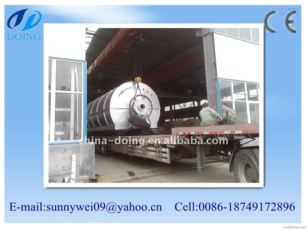 High profit waste tyre pyrolysis plant