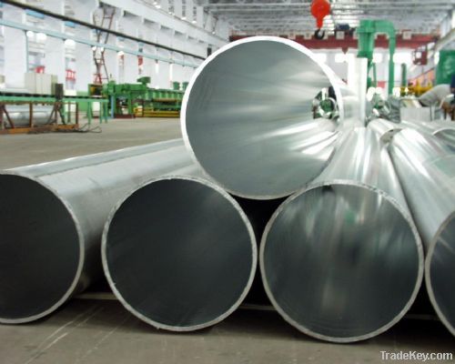 Large diameter aluminum tube