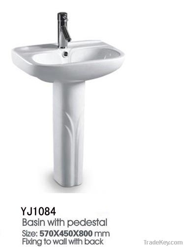 manufacturer supply cheap pedestal basin