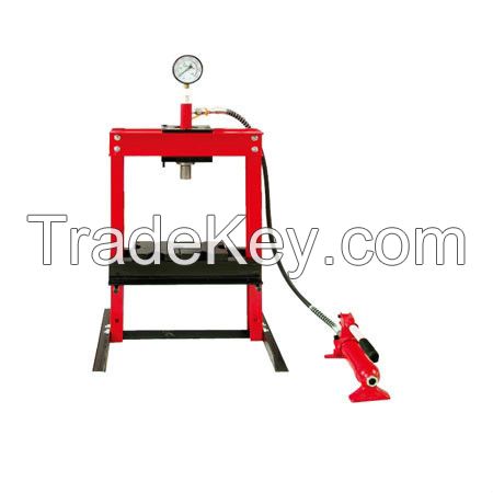 Hydraulic Machine/8Ton Portable Type Shop Press with Gauge/Hydraulic Shop Press