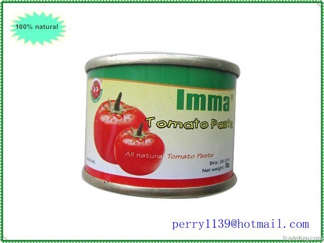 HOT! 70 high quality low price tomato paste