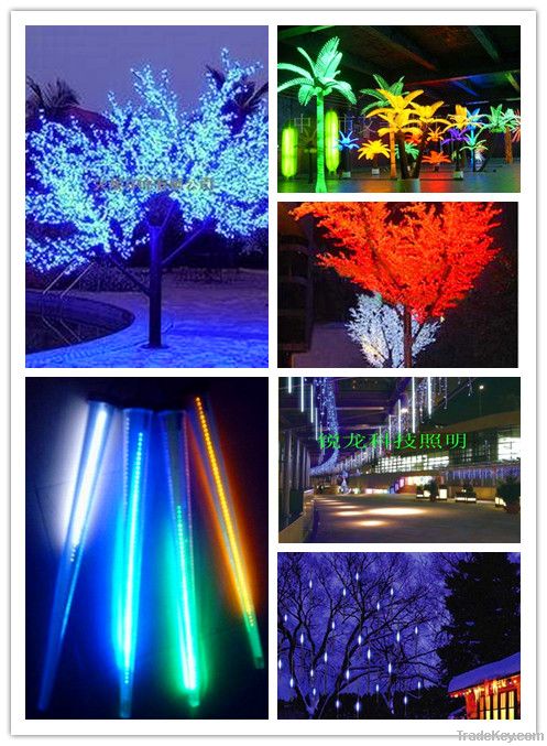 LED Tree Light &amp; LED Meteor Light