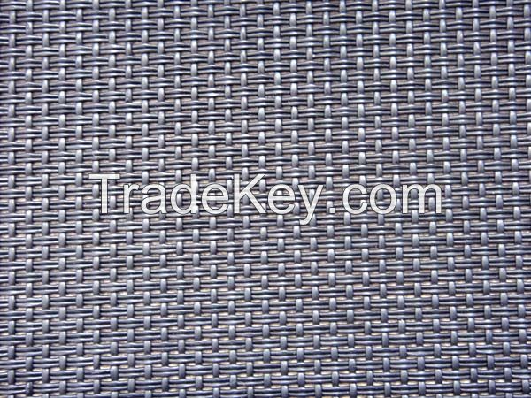 pvc open weave mesh fabric Vinyl Woven Fabric SuperScreen Batyline Mesh