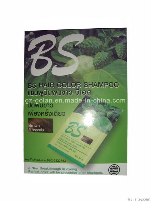 Hair Brown Shampoo 30ml*12