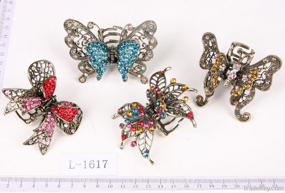 Hair Accessories Hair Claw Butterfly Metal Hair Claw