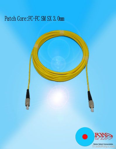 Single mode FC to FC Fiber Optic Patch Cord