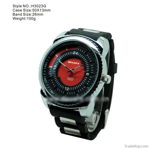 Silicone Sports Watch