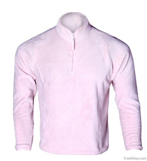 Pink 1/4 Zip sweatshirt