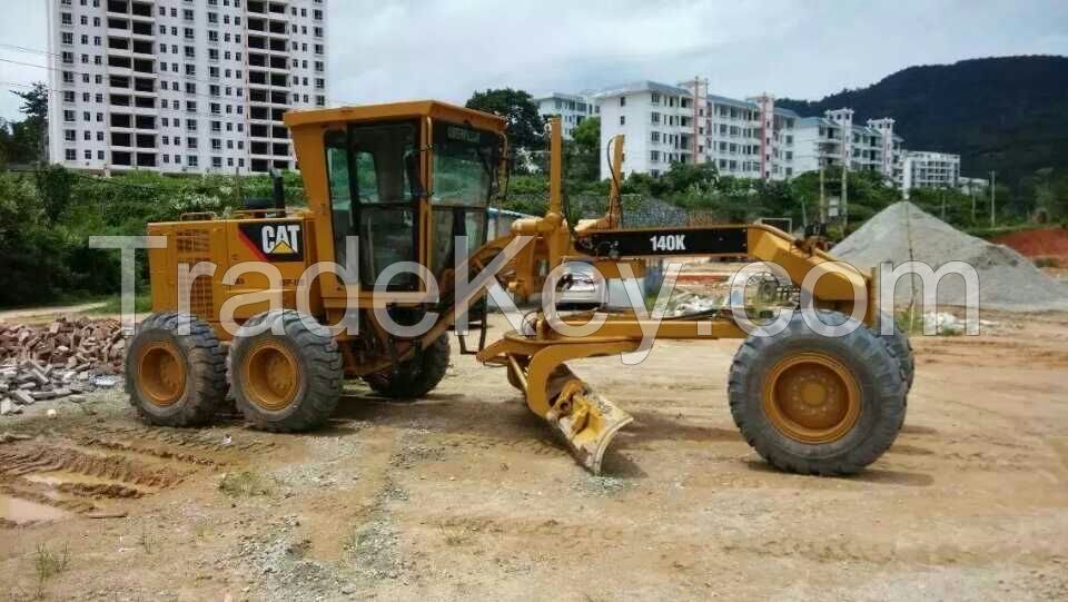 used CAT 140K motor grader