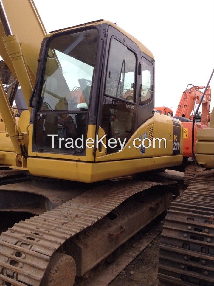 used KOMATSU PC210-7 excavator