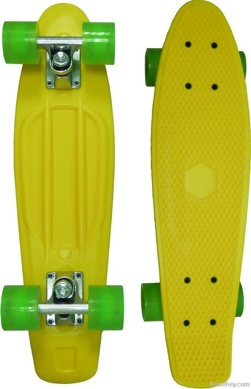 plastic skateboard