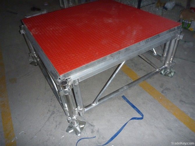 aluminium assemble stage