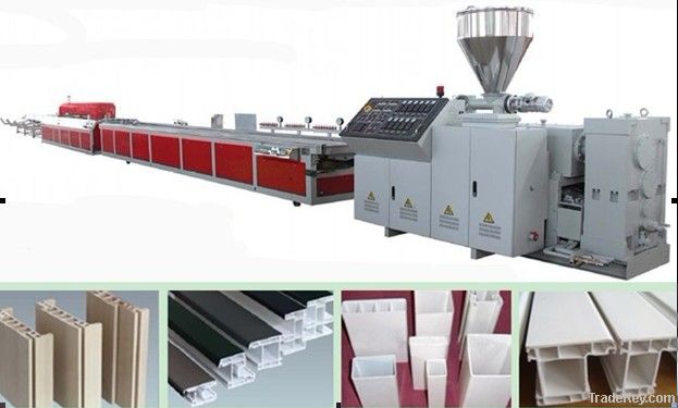 PVC Profile Extrusion Line