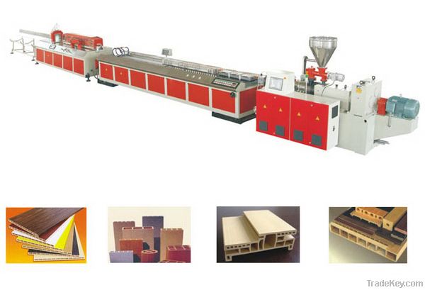 Wood Plastic Composite (WPC) Profile Production Line