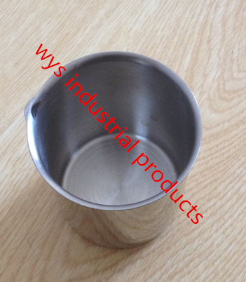 stainless steel beaker