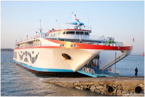 1598GT LCT TYPE RORO CAR FERRY BUILT 1997