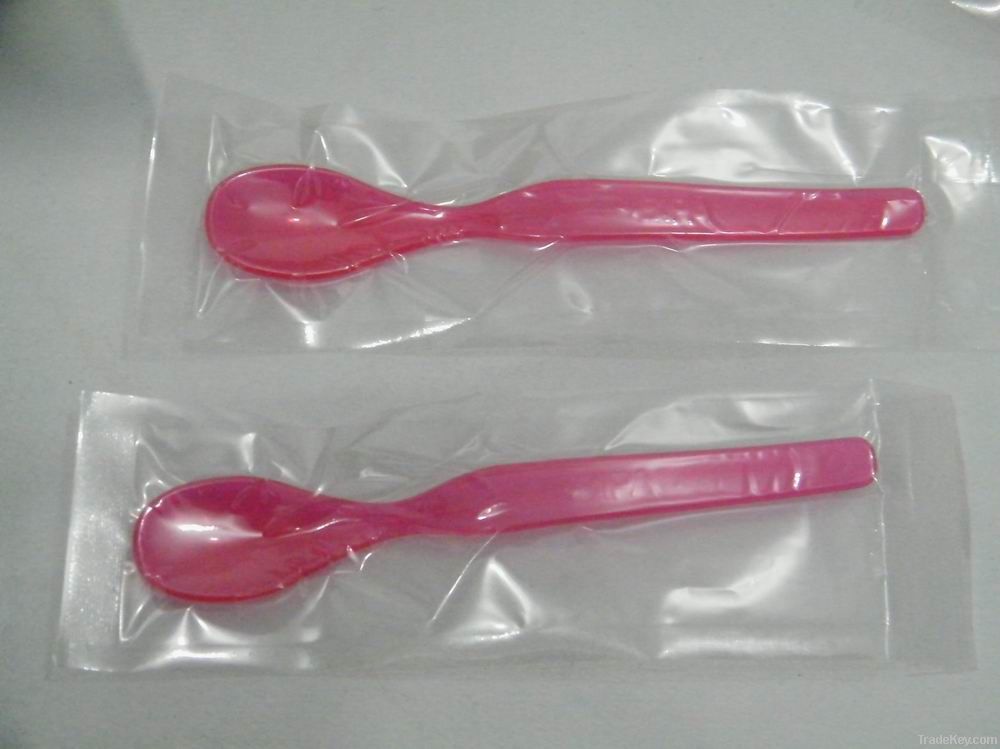 Plastic Baby Milk & Ice Cream Spoons