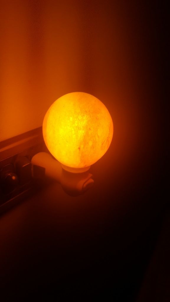 Sphere Shape Himalayan Salt Night Light