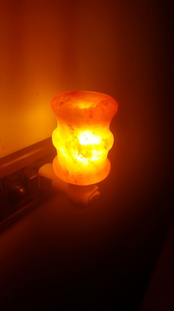 Three Ring Shape Himalayan Salt Night Light