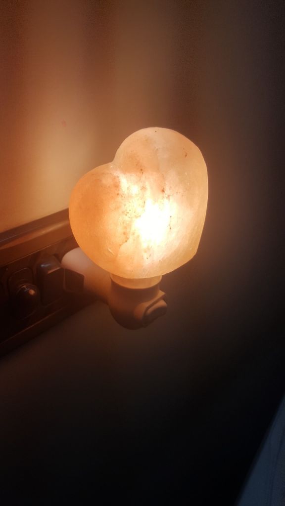 Heart Shape Himalayan Salt Night Light