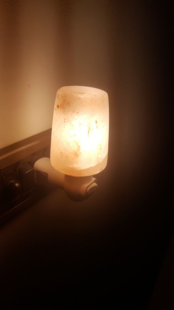 Taper Shape Himalayan Salt Night Light