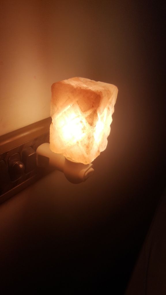 Designed Rectangle Himalayan Salt Night Light