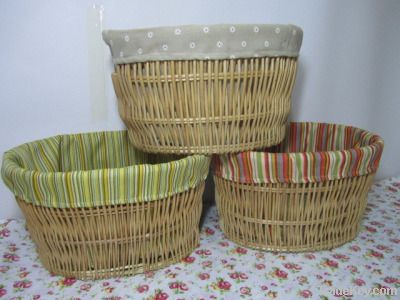 wicker storage basket