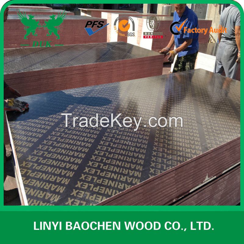 Korea market WBP Phenolic 12mm TOGO plywood