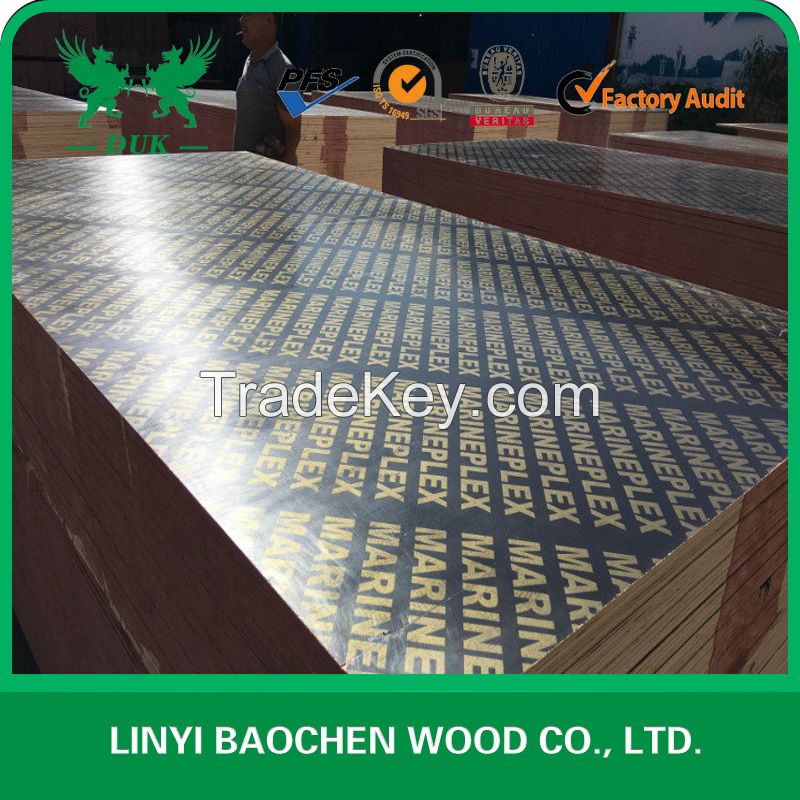 Korea market WBP Phenolic 12mm TOGO plywood