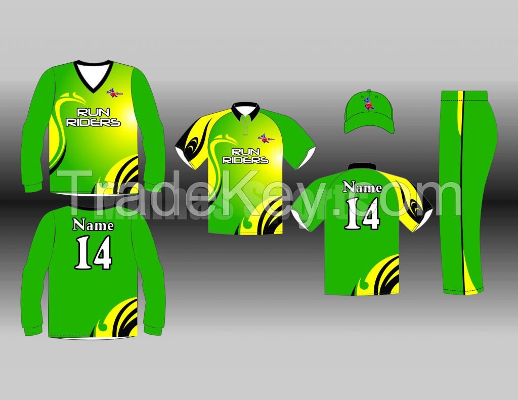 Sublimated Cricket Uniform