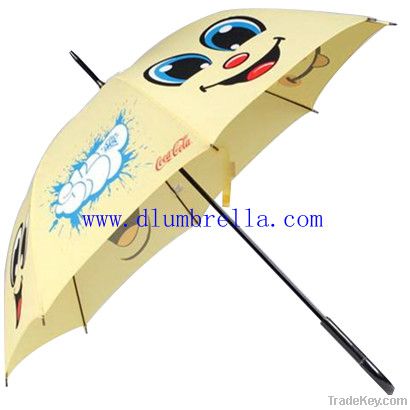 Hand open stick umbrella