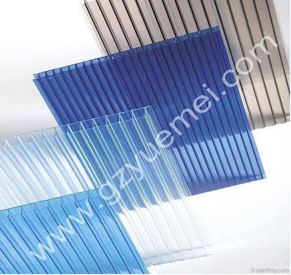 Polycarbonate hollow sheet