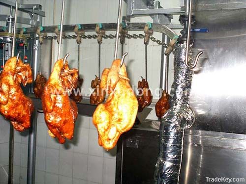 XDLX Series of Hanging continuous frying chicken(duck) production line