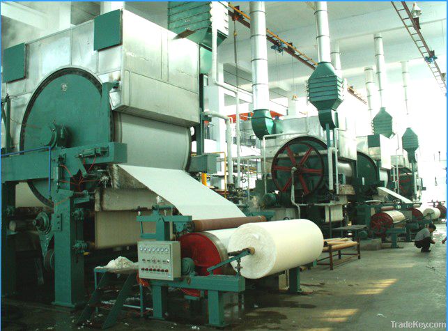 787mm toilet tissue paper making machine