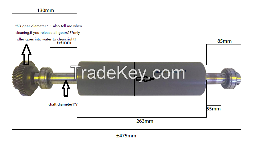 Ultrasonic Washing Machine for Printing Cylinder