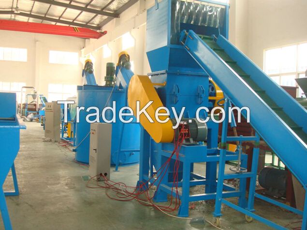 300kg/H Pet Bottle Crusher Washing Recycling Line