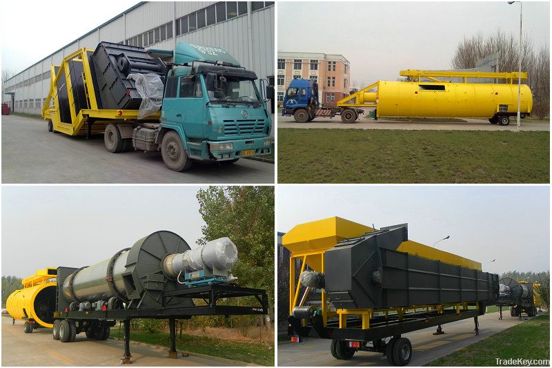 Mobile Asphalt Mixing Plant