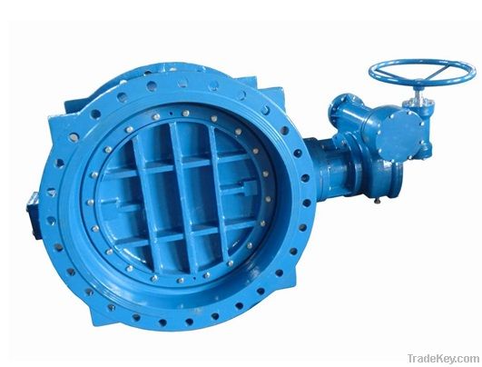 Eccentric Butterfly Valve With Gear Box