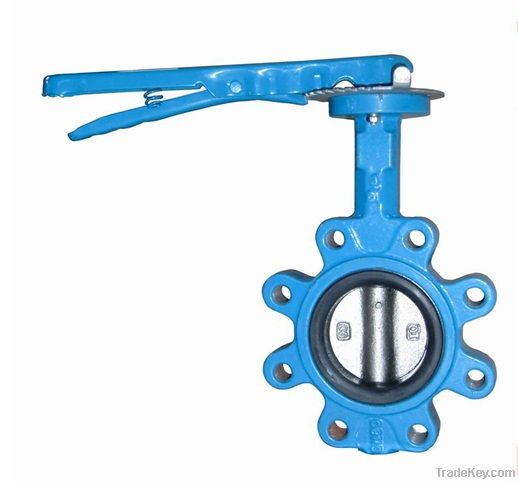 Lever Operated Lug Butterfly valve