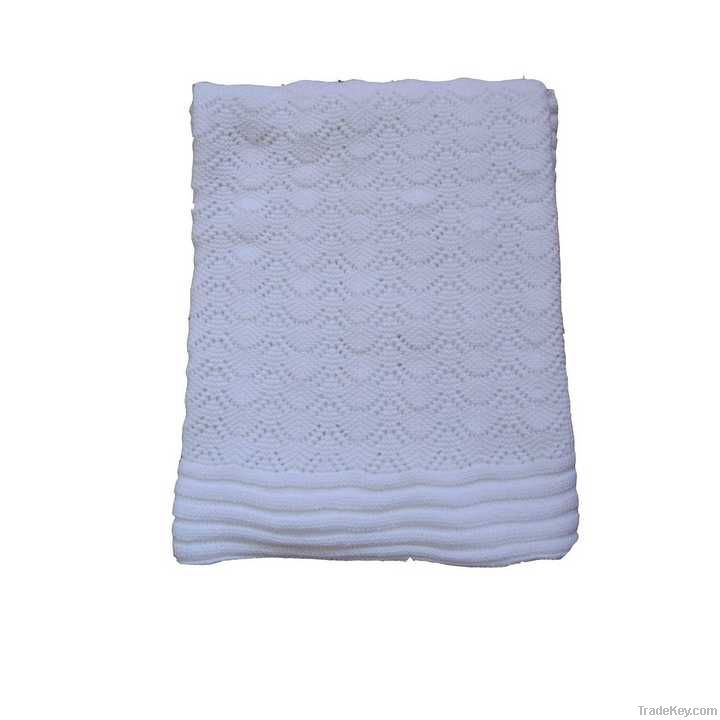 100%cotton nursery/newborn knit receiving blanket