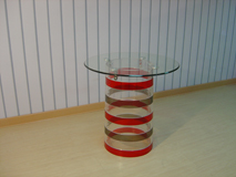 acrylic coffee table